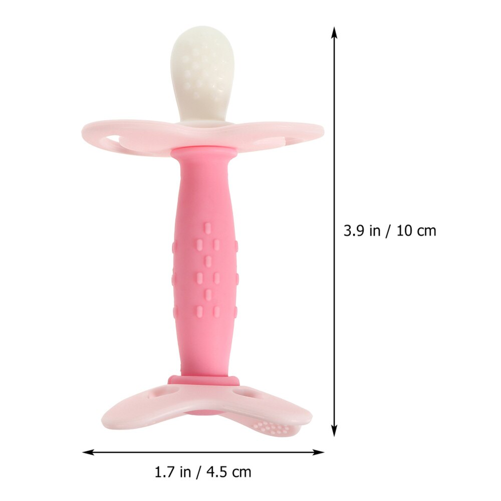 1Pc massaggiagengive leggero portatile in silicone giocattolo per dentizione per bambini denti molari per asta giocattolo per macinazione per bambini piccoli