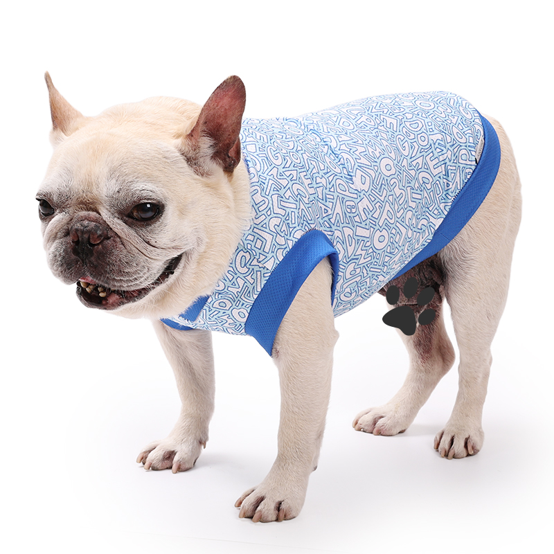 Hondenkoelvest Shirts Zomer Ademend Puppy Hond Cool Casual T-shirt Vest voor buiten wandelen Training Wandelen Huisdierenkleding