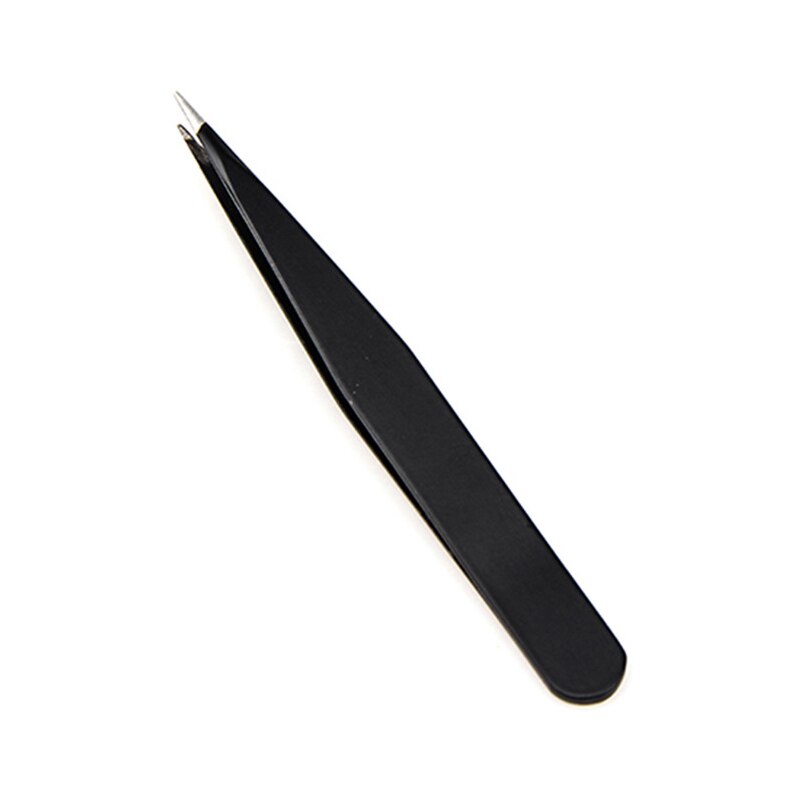 Eyebrow Tweezers Stainless Steel Face Hair Removal Eye Brow Trimmer Eyelash Clip Cosmetic Beauty Makeup Tools Shaving Tweezers: SILVER-3