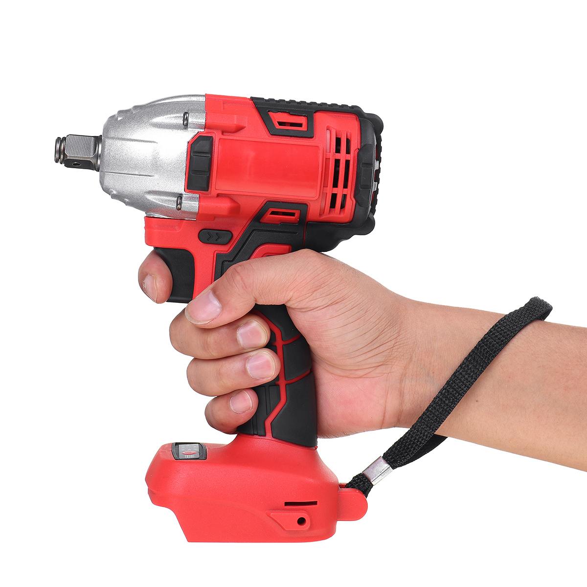 18V 520N.M 4000Rpm Elektrische Borstelloze Slagmoersleutel Cordless 1/2 Dopsleutel Power Tool Oplaadbare Voor Makita 18V batterij