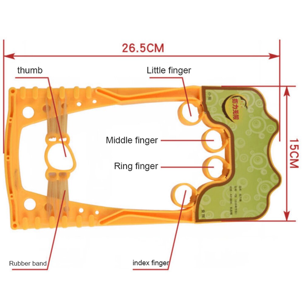 Vinger Exerciser Hand Revalidatie Trainer Vinger Apparatuur Ouderen Hemiplegie Vinger Sterkte Kind Grip Bal Vinger Trainer