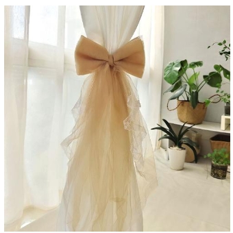 Alla Österreich 커튼옷 Festa Kant Strik Bloem Gordijn Stropdas Touw Rug, Terugloopsper Gesp Clips Gordijn Accessoires Houder Thuis Bruiloft Decor Nieuw: Lavendel