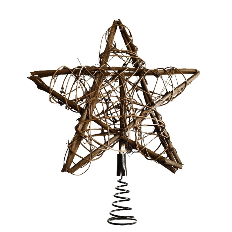 -Kerstboom Top Ster, Kerstboom Decoratie Star Light String