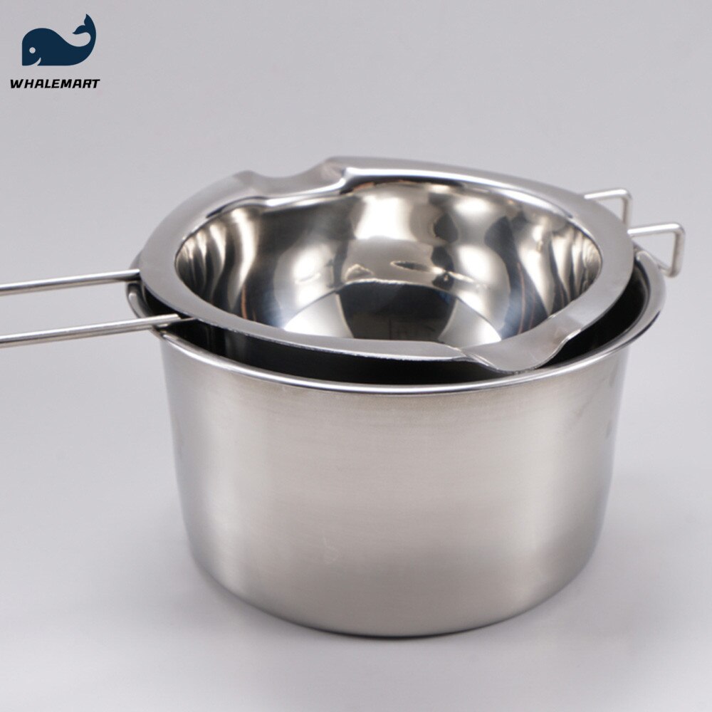 Juego de ollas de Base de jabón, olla hervida de acero inoxidable para calentar el agua, para fundir jabón hecho a mano en bruto, Kit de suministros de fabricación DIY
