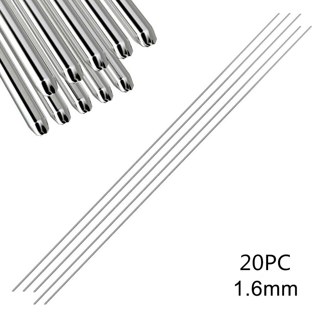 5/10/20 stk lett aluminium sveisestaver lav temperatur reparasjon sveising lodding loddestav: 3