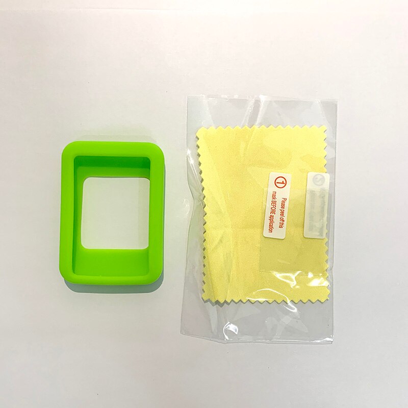 Wahoo elemnt Mini fallen Fahrrad Computer Silikon Abdeckung Gummi schutzhülle + HD Film (Für Wahoo elemnt Mini): elemnt Mini Grün