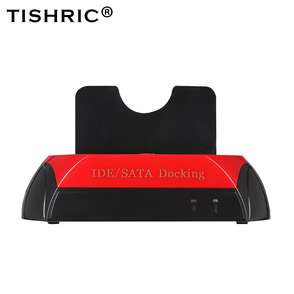 Tishric estação de encaixe hdd, tudo em 1, adaptador usb 2.0/3.0 para disco rígido 2.5/3.5 unidade doca estação de encadernação dura: 2.0-EU-NO CARD SLOT