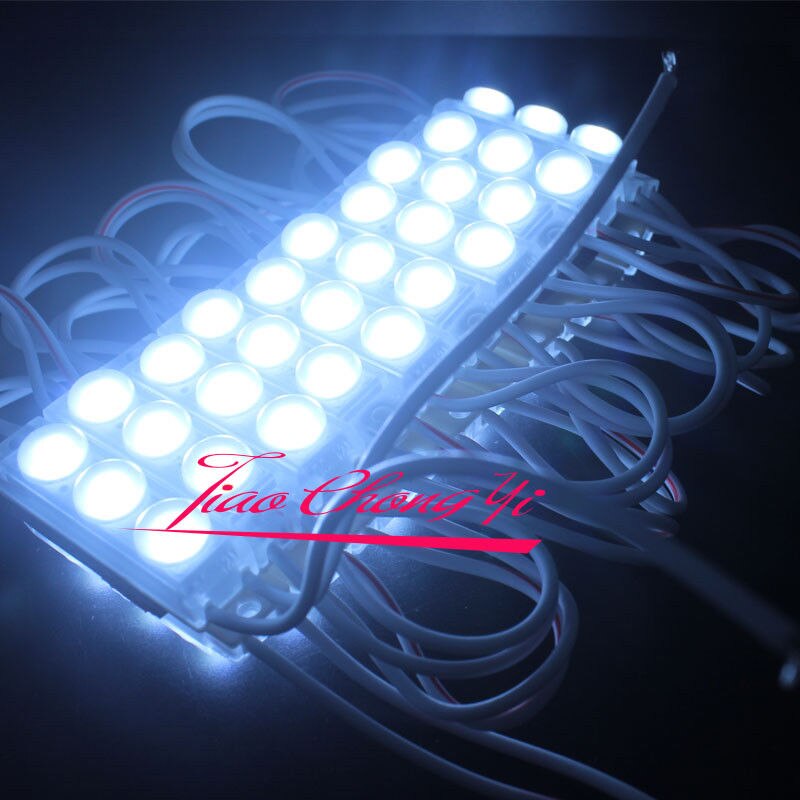 20X2 W 2835 wit 180 graden LED Module SMD 3 LEDS Light 12 V IP68 Waterdicht