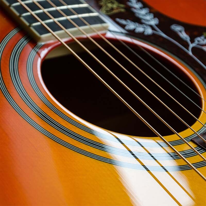 6Pcs/Set Acoustic Guitar Strings Nickel Plated Steel Practice Guitar String E-A For Acoustic Folk Guitar Classic Guitar