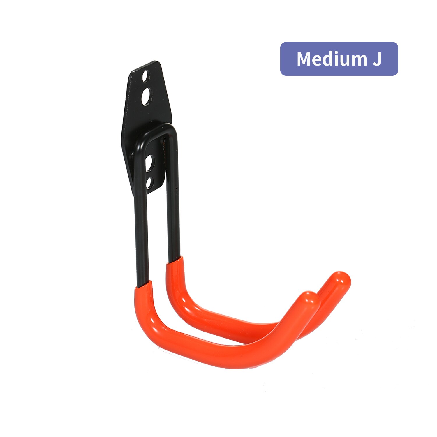 Steel Garage Storage Utility Double Hooks Heavy Duty Garage Organizer Warehouse Hooks for Power Tools Bulk items Bikes Ropes