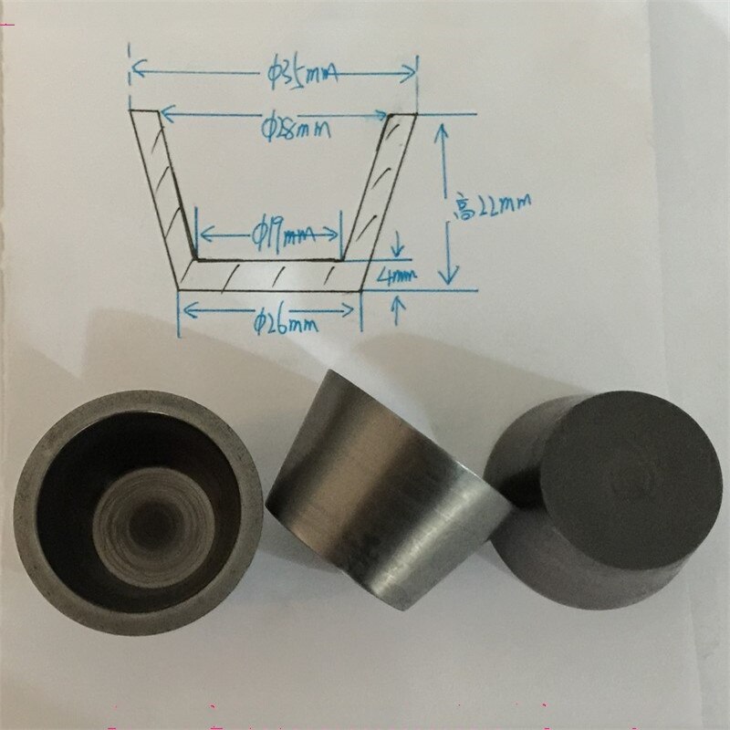 Crisol de grafito, destilación de horno al vacío, evaporación de haz de electrones, análisis de laboratorio