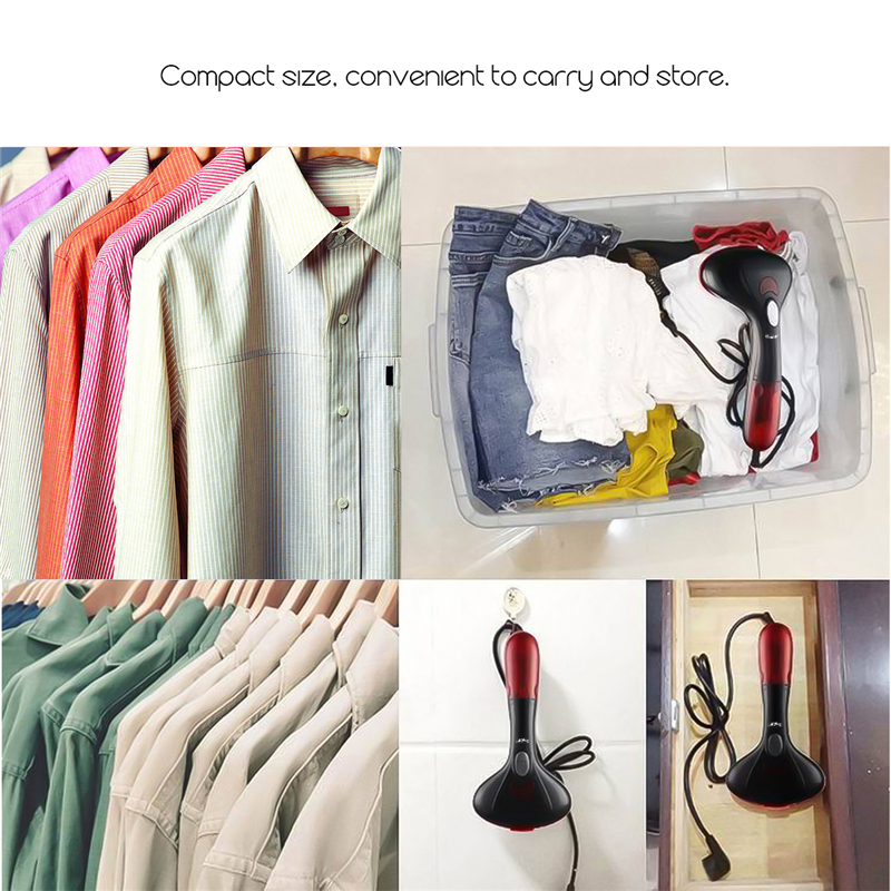 Vaporizador manual para ropa de 220V, máquina de vapor Vertical con pinceles de vapor, generador de vapor para ropa, electrodomésticos portátiles de viaje para casa