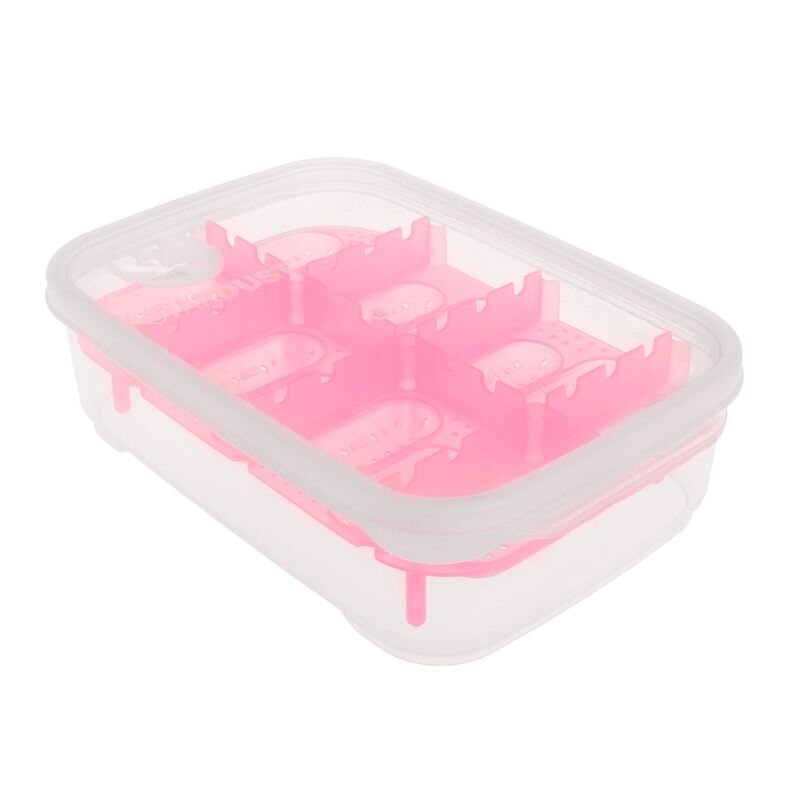 Reptil ägg inkubator 14 luckor transparent lock för ödla orm gecko ägg kläckare kläckning låda fack plasti
