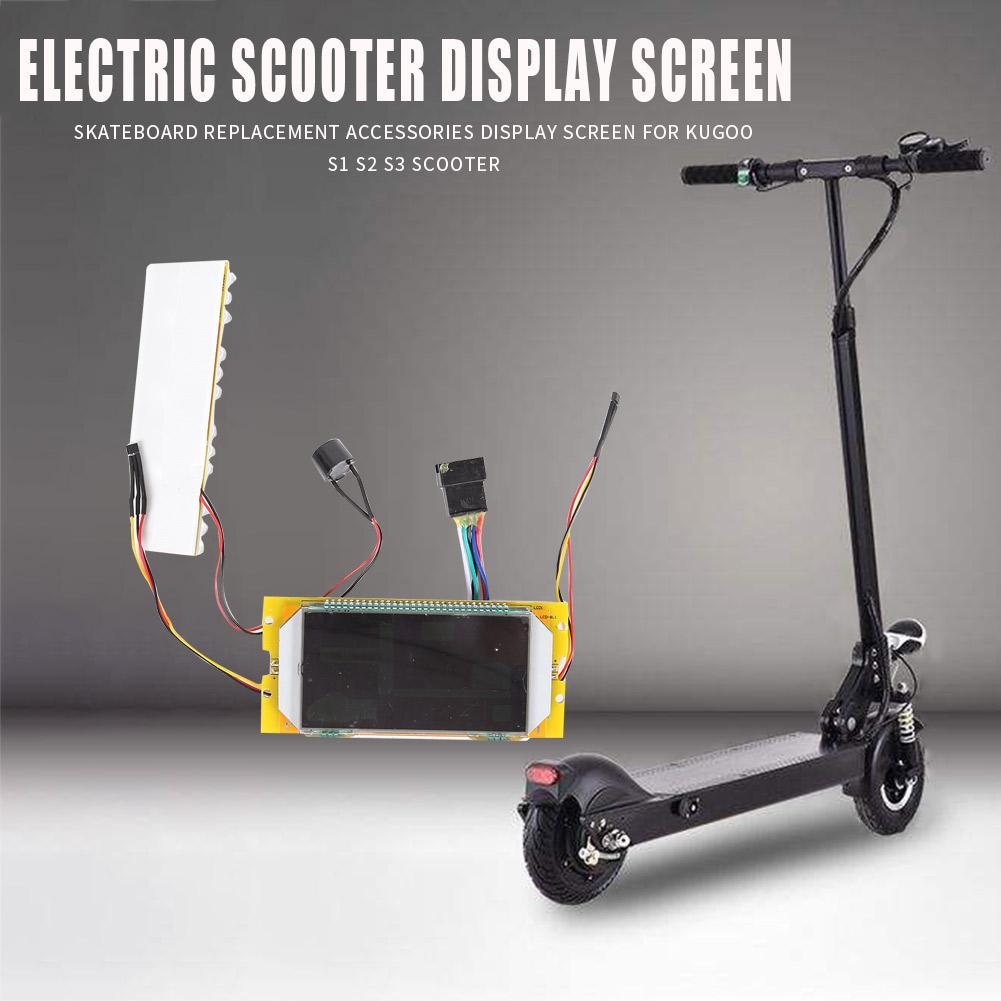 Scooter elettrico ABS Pannello di Visualizzazione Dello Schermo di Skateboard Accessori di Ricambio per Kugoo S1 S2 S3 Scooter Elettrico Display Dello Schermo