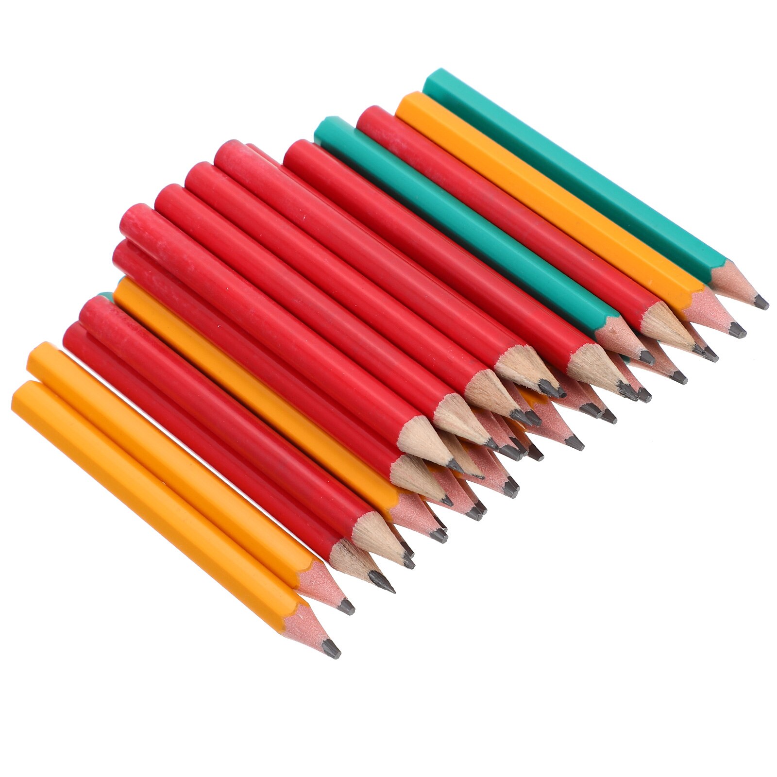 Lápices de bocetos artísticos para niños, lápices cortos de pintura escolar, lápices de dibujo para niños (Color aleatorio), 108 Uds.