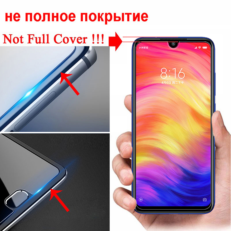 3 pz/lotto vetro protettivo acceso per Xiaomi Redmi Note 7 temperato Xiomi Redme Note7 protezione dello schermo armatura Xaomi rosso Mi non 7 Xiami