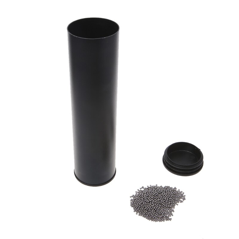 Pro Stainless Steel Cylinder Sand Shaker Rhythm Musical Instruments Percussion 3 color