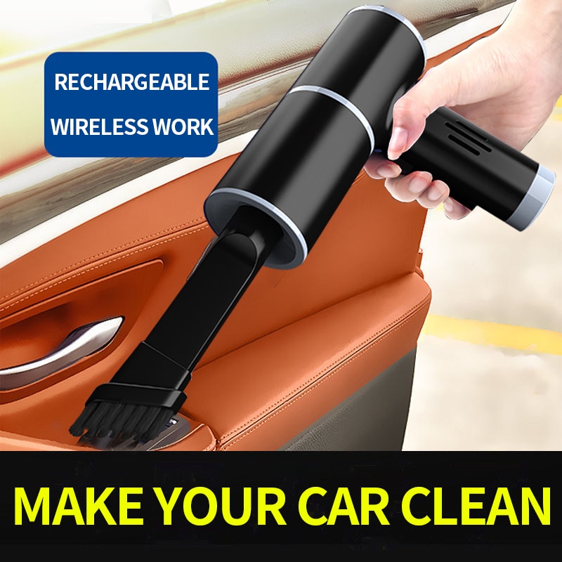 car vacuum cleaner auto smart Rechargeable wireless high power car cleaning home appliance light portable