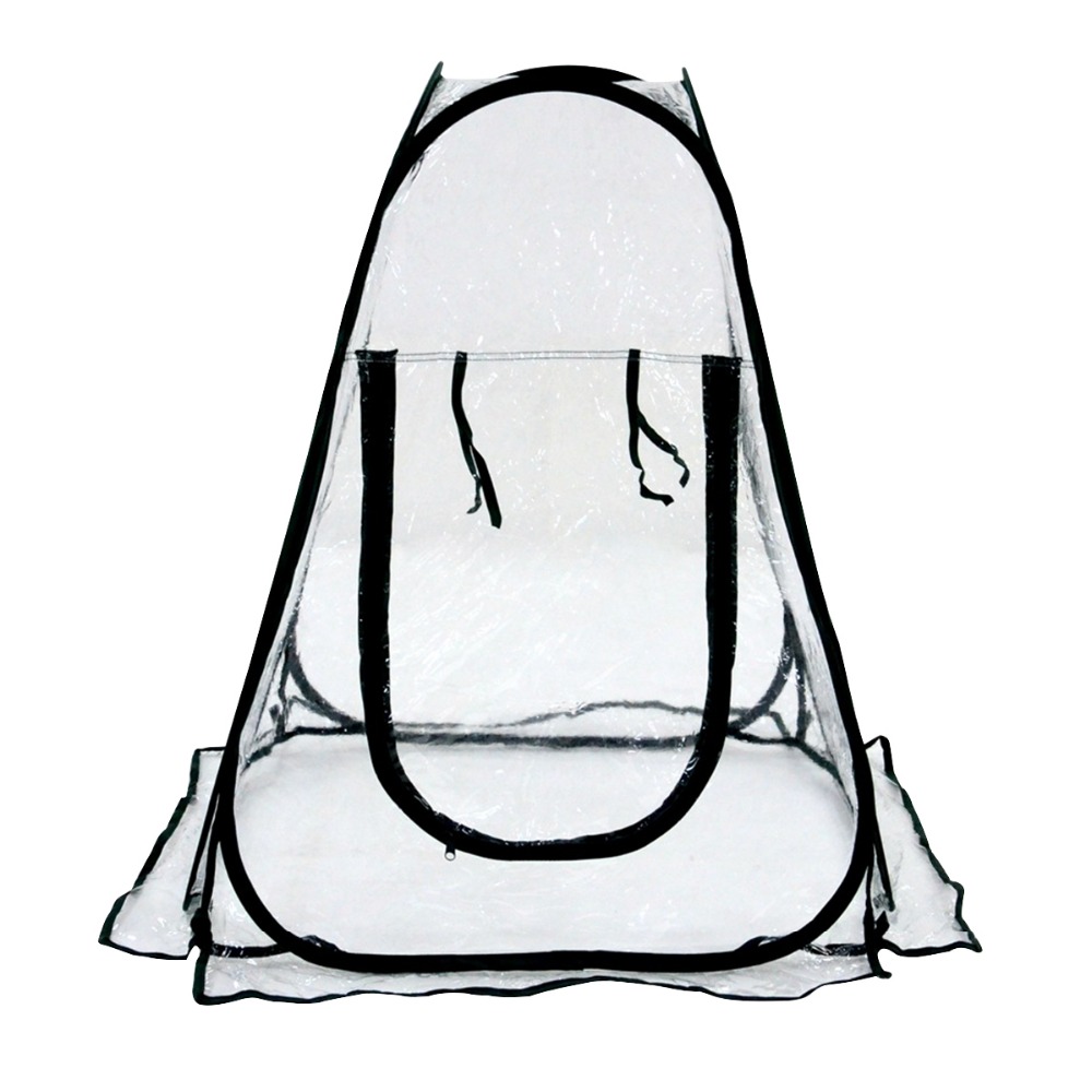 Pvc mini kas kweektent planten warme kamer tuin opvouwbare tent kweekkast kunstgras tent voor bloemen