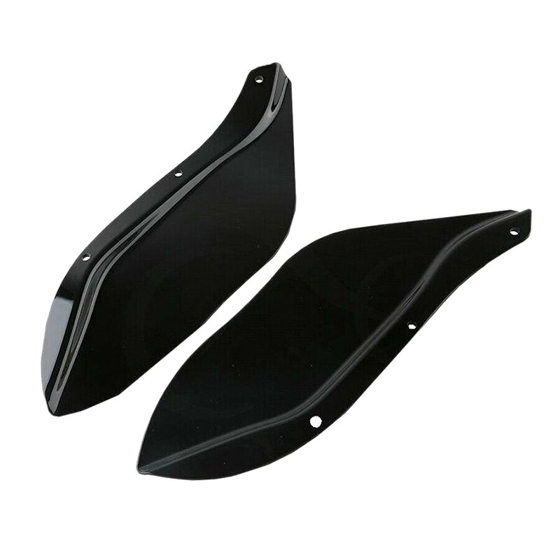 Parabrisas lateral ABS negro para Harley Touring FLHR FLHT FLHX 96-13