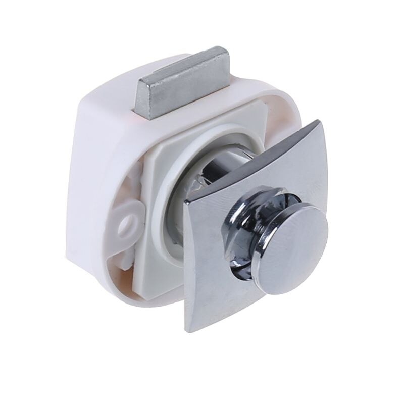 Camper Car Push Lock RV Caravan Boat Motor Home Cabinet Drawer Latch Button Locks For Furniture Hardware Accessories