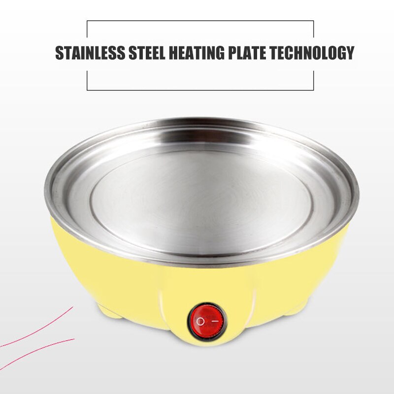 Multifunctional Mini Egg Cooker Home Appliance Single-Layer Egg Cooker Breakfast Machine With Power-Off Protection 007