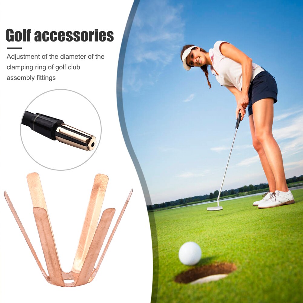 Aftermarket Golf Club Shaft Adapter Golf Shaft Adapter Messing Golf Club Head Accessoires Golfer As Spacer Shims