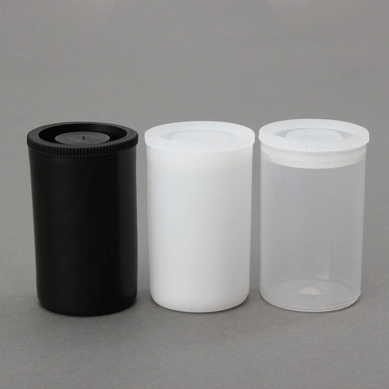 100PCS Plastic Visaas Pot Pot Film Bus Camera Reel Container Opbergdoos Kan Doos voor Accessoires Art kralen Pil