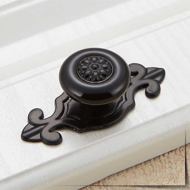 antiguo porcelana Tiradores para muebles, pomos de puerta de muebles antiguo blanco de cerámica de oro asas para mobiliario metálico Tiradores para muebles, pomos 1pc