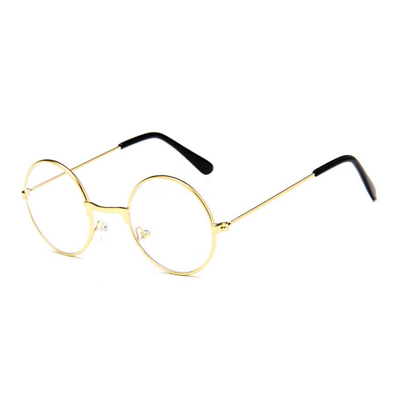 Børn vintage runde briller gennemsigtige briller unisex dreng pige nærsynethed receptpligtige optiske briller stel børn briller  l3