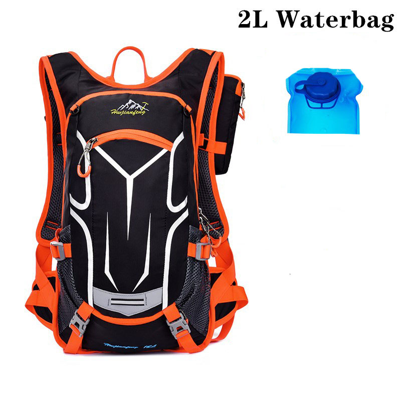 18L Motorcycle Backpack Cycling Bag Waterproof Shoulders Climbing Camping Hiking Backpack Motocross Racing Bags: Pink