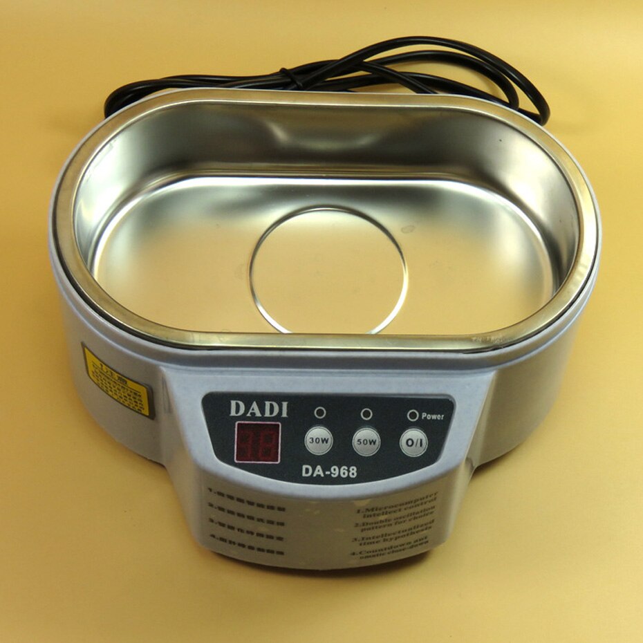 Smart Ultrasone Reiniger Rvs Ultrasound Wave Wassen Voor Sieraden Glazen Ultrasound Bad Machine