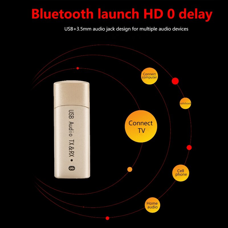 2 in 1 usb bluetooth-vastaanotin lähetin ypf 04