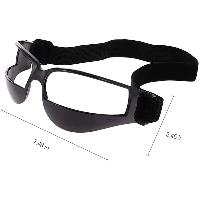 6 Pack Basketball Dribble Goggles Basketball Training Aid Dribbling Glasses Specs Team Sports Equipment