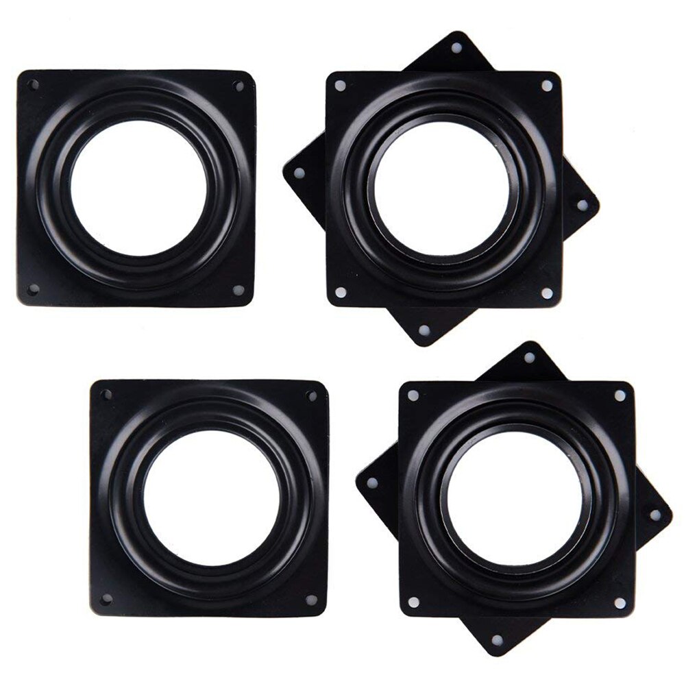 YHYS 4-inch Lazy Susan Turntable, 4 Pack