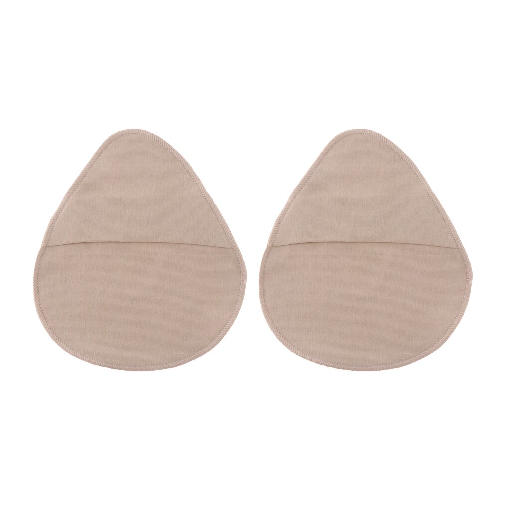 2Pack Mastectomy Prosthesis Protect Pocket Silicone Breast Form Cover Bag M