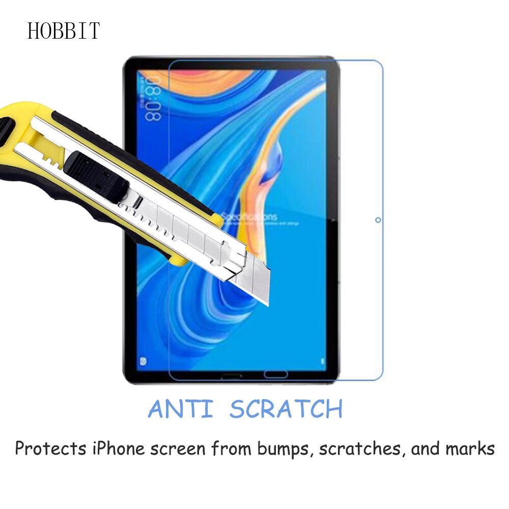 3 sztuk 0.15mm wyczyść folia ochronna dla HUAWEI MediaPad M6 10.8 cal tablet ekran ochraniacz anty-zaszokować zwierzę domowe film MatePad M6