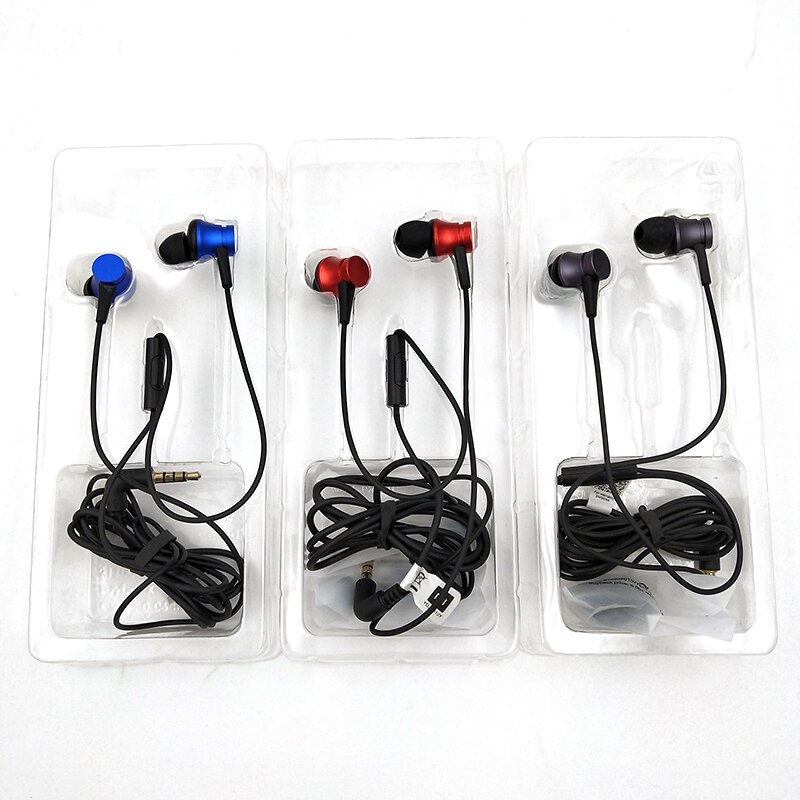 Căști xiaomi piston 3 mi fresh 3.5mm căști intraauriculare cu microfon pentru mi note 10 cc9 x2 f2 pro redmi 8a 9c note 8 8t 9 pro max 9s