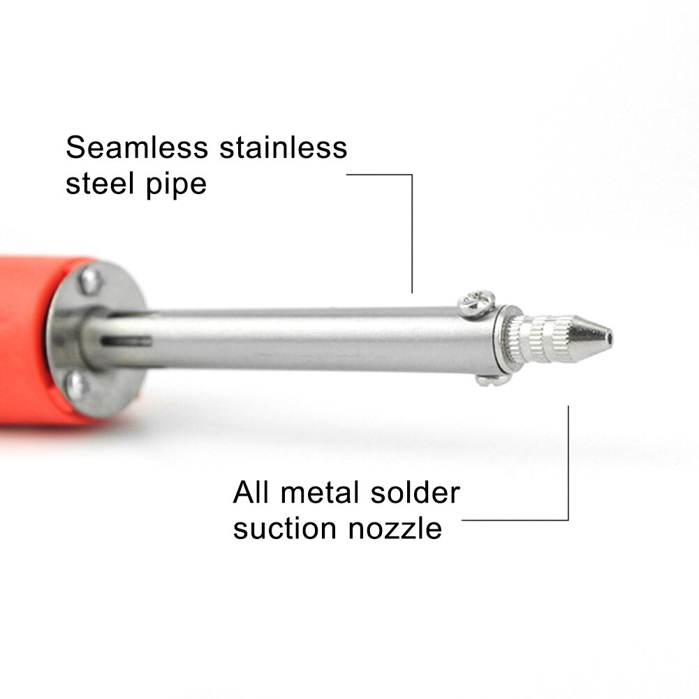 Tin Desoldeerpomp Handleiding Elektrische Us Eu Plug Remover Tool Vacuüm Lassen Zuig Pen Soldeer Sucker Iron Vervangende Onderdelen