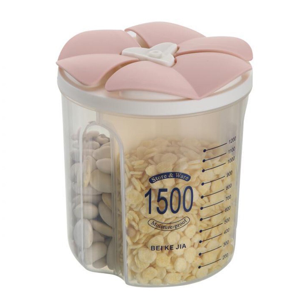 Transparent Plastic Storage Box Dry Dried Food Storage Box Container Box Kitchen Accessories Organizer Container: B