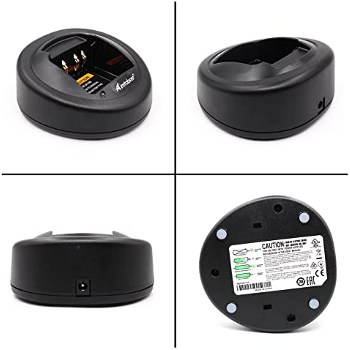 WPLN4255 Schnellladegerät passend für MOTOROLA Radios DP4400 DP4601e DP4801e DP2600 DP2400e DP3600 DP3400 APX2000 APX4000 DP4600 DP4800