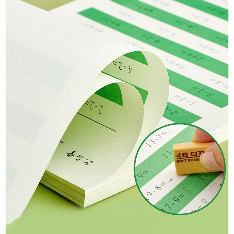 Grade 1-4 Primary School Student Mathematics Workbook Addition And Subtraction For Oral Calculation Within 100 Training Book