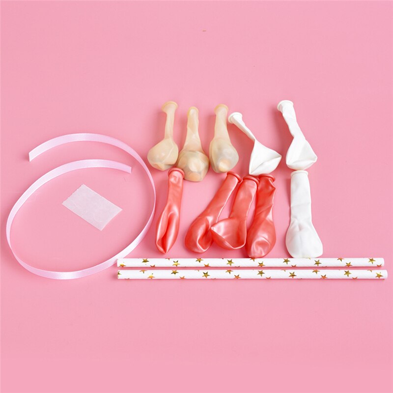 Balloons Cake Topper Cloud Shape Confetti Balloon Cake Topper With Paper Straw for Birthday Baby Shower Wedding Party Decoration