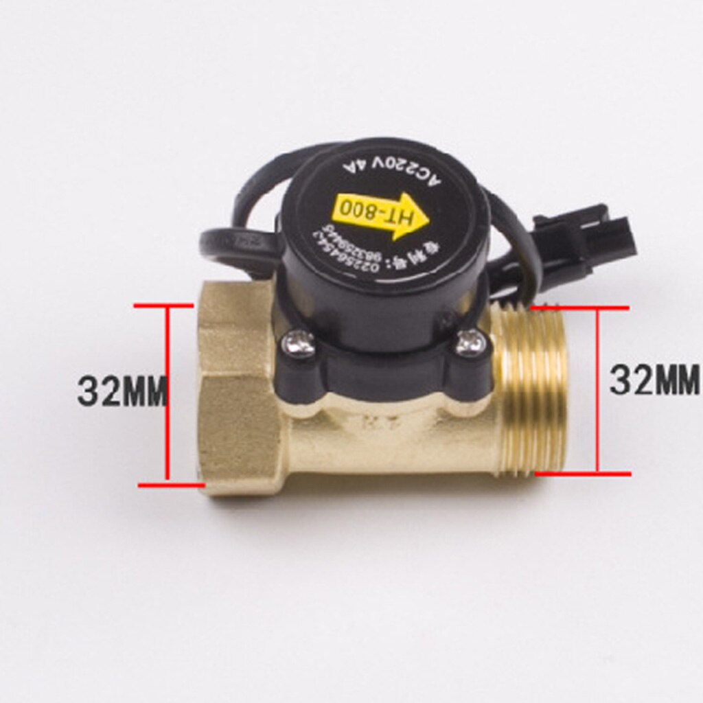 HT-800 1 Inch Flow Sensor Water Pump Flow Switch Easy To Connect