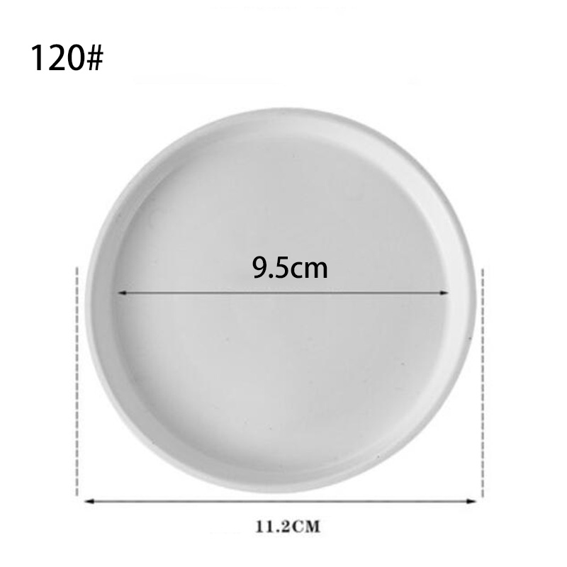 Plateau de Pot de fleur en plastique, 10 pièces, soucoupe de plante ronde goutte à goutte, plateaux de Pot de fleurs, Pot intérieur et extérieur, fournitures de jardin pour la maison D1: plum