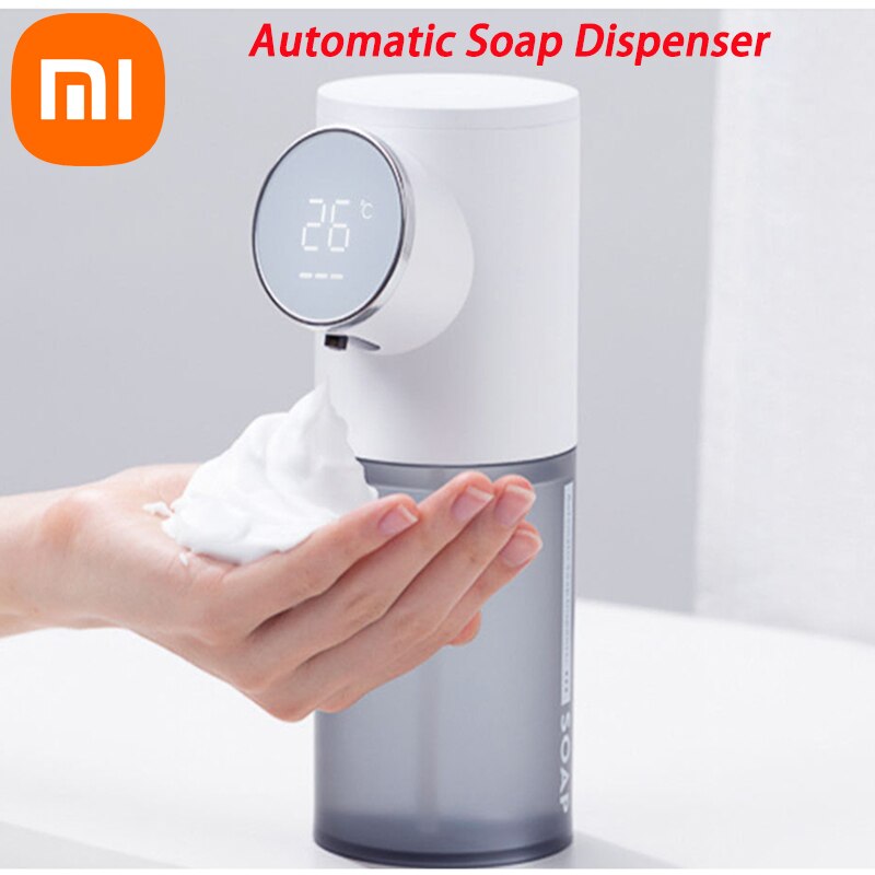Xiaomi Mijia Automatische Seife Spender USB Aufladbare 320ml Flüssigkeit Seife Spender Digital Anzeige Schaum Hand Sanitizer Maschine