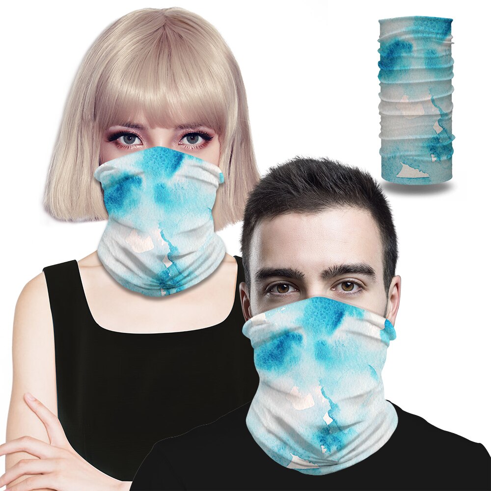 Anti-UV homme et femme sans couture cagoule magique écharpe cou visage couverture tête Bandana bouclier Halloween habiller hommes vélo