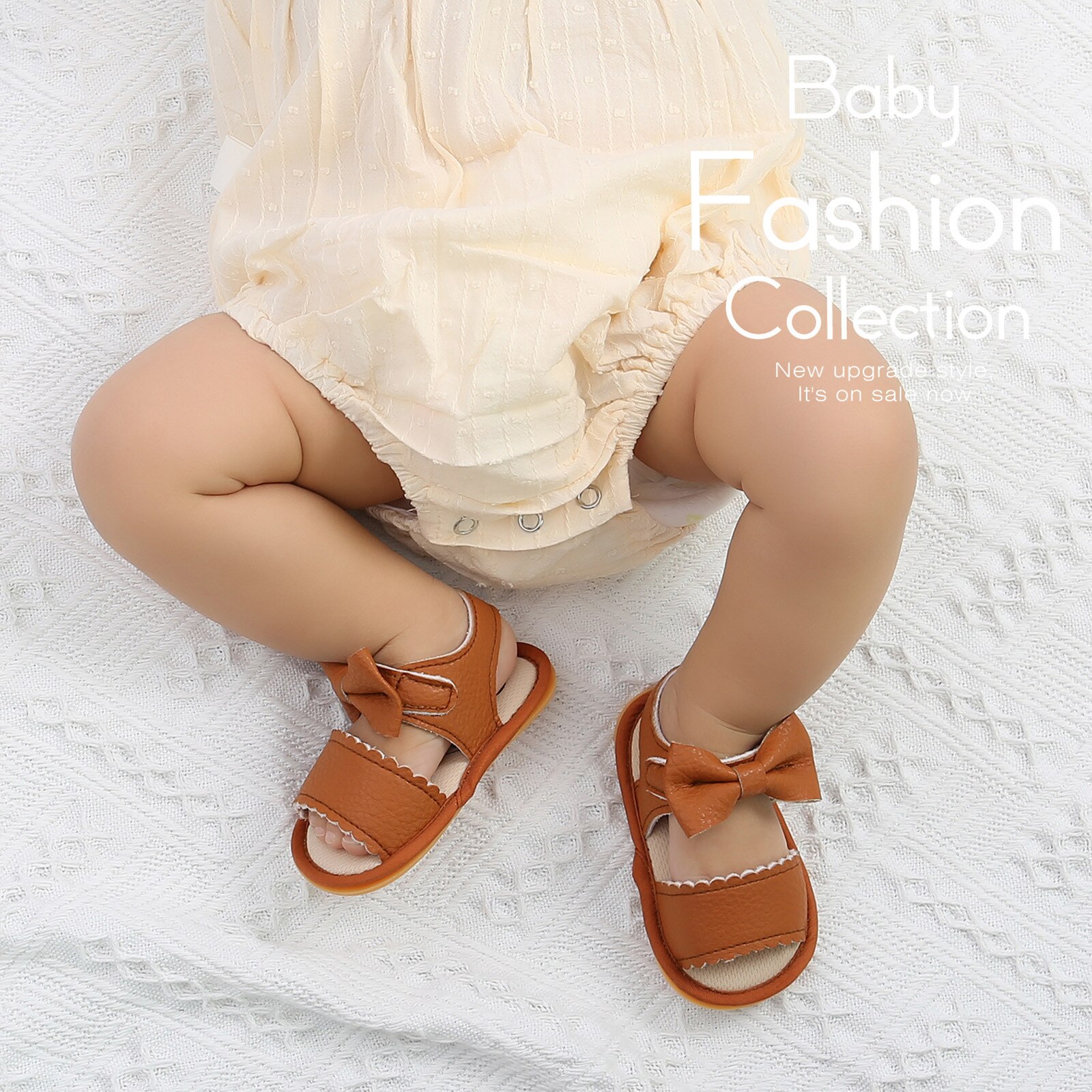 Baby Schoenen Zomer Baby Boy Meisje Slippers Kids Boog Sandalen Zachte Non-Slip Rubberen Zool Platte Wandelschoenen