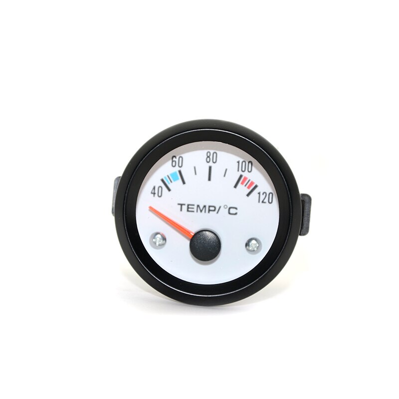 2 &quot; 52 mm vita ansiktsvattentemp/ oljetemp/oljepress psi/ oljepress kg/volt/amperemeter/bränslenivå (utan flottör) mätare bilmätare