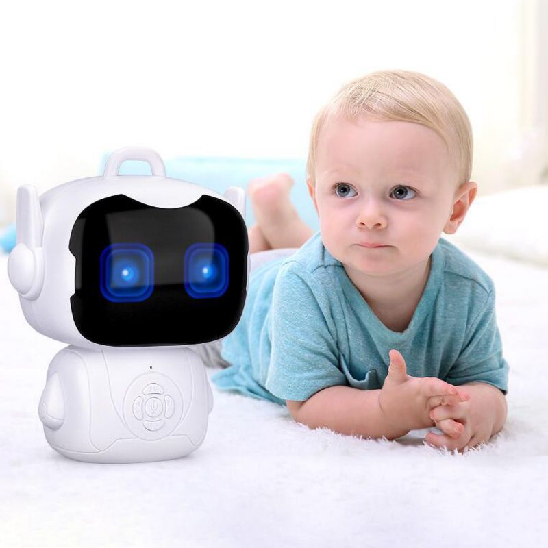 Leuke Kinderen Intelligente Robot Vroege Onderwijs Speelgoed Smart Onderwijs Speelgoed Dialoog Touch Sensor Voice Controlled Robot